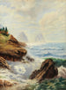 on the coast of Ischia with a view of the Faraglioni rocks - Karl Theodor Boehme — artwork view