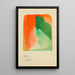 Études de couleur 10 feuilles I - Karl Wiener | Reproduction — ingelijst kunstwerk aan de muur