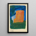 Études de couleur 10 feuilles VI - Karl Wiener — ingelijst kunstwerk aan de muur