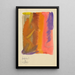 Études de couleur 10 feuilles VIII - Karl Wiener | Reproduction — ingelijst kunstwerk aan de muur
