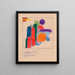 Cellules de composition - Karl Wiener — ingelijst kunstwerk aan de muur