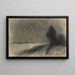 Maanverduistering over de Donau - Karl Wiener — ingelijst kunstwerk aan de muur