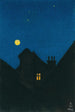 Nacht van de maan - Karl Wiener — weergave van het kunstwerk