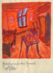 Fantasmes d'une chambre rouge - Karl Wiener — weergave van het kunstwerk