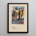 Cheminées - Karl Wiener — ingelijst kunstwerk aan de muur