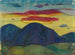Zonsondergang - Karl Wiener — weergave van het kunstwerk