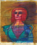 Spanje 1939 Wreedheid vrouwelijk portret - Karl Wiener — weergave van het kunstwerk