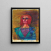 Spanje 1939 Wreedheid vrouwelijk portret - Karl Wiener — ingelijst kunstwerk aan de muur