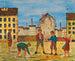 Kinderen die spelen - Karl Wiener — weergave van het kunstwerk