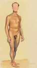 Nu masculin VI - Karl Wiener — weergave van het kunstwerk