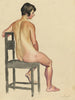 Nu vrouwelijk VI - Karl Wiener — weergave van het kunstwerk