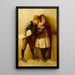 Les œillets - Karl Witkowski — framed artwork on a wall