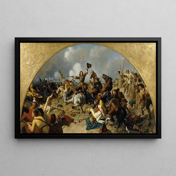 Karl von Blaas - Die Schlacht bei Turin 1706.webp