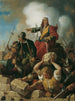 De verdediging van Wenen tegen de Turken in 1683 - Karl von Blaas — weergave van het kunstwerk