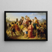 De terugkeer van Jacob - Karl von Blaas — ingelijst kunstwerk aan de muur