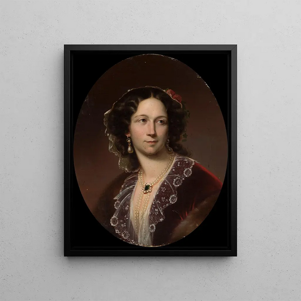 Karl von Blaas - Portrait of Aleksandra Potocka ne Potocka 18181892.webp