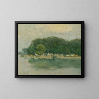 Karol Miloslav Lehotsk - Petralka Bank from the Danube.webp