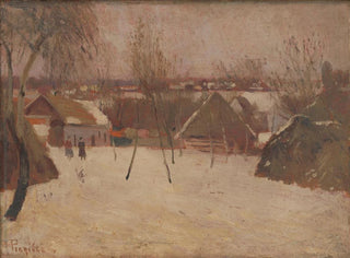 Karol Pongrcz - Village in Winter.webp