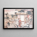 Acte VII - Katsushika Hokusai — ingelijst kunstwerk aan de muur