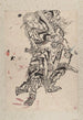 Album de schetsenboek door Katsushika Hokusai en zijn leerlingen Pl06 - Katsushika Hokusai — weergave van het kunstwerk