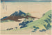 van het Col d'Inume in de provincie Kai - Katsushika Hokusai — weergave van het kunstwerk