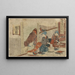 Kanaya - Katsushika Hokusai — ingelijst kunstwerk aan de muur