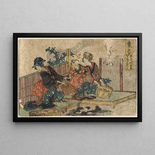 Katsushika Hokusai - Kuwana.webp
