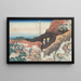 Shonin tozan - Katsushika Hokusai — ingelijst kunstwerk aan de muur