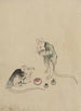 Twee muizen - Katsushika Hokusai — weergave van het kunstwerk