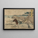 Yui - Katsushika Hokusai — ingelijst kunstwerk aan de muur