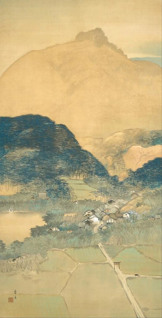 Kawamura Manshu - Evening Glow.webp