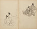 Courtisans - Kawanabe Kyōsai — weergave van het kunstwerk