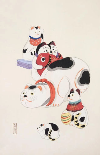 Kawasaki Kyosen - Kyosens Collected Illustrations of Japanese Toys Pl093.webp
