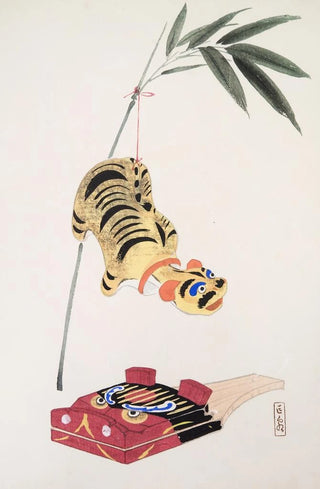 Kawasaki Kyosen - Kyosens Collected Illustrations of Japanese Toys Pl098.webp