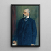 Minister Karl Graf Strgkh - Kazimierz Pochwalski — ingelijst kunstwerk aan de muur