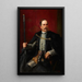 Portrait de Jan Tarnowski - Kazimierz Pochwalski — ingelijst kunstwerk aan de muur