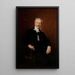 Portrait de Paweł Popiel - Kazimierz Pochwalski — ingelijst kunstwerk aan de muur