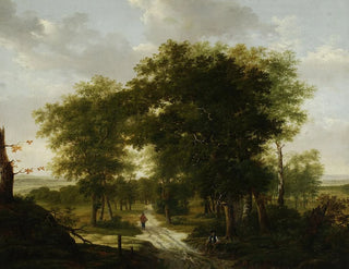 Kazimierz wan - Forest landscape.webp