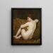 Een blonde - Kenyon Cox — ingelijst kunstwerk aan de muur