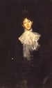 Une dame en noir - Kenyon Cox — weergave van het kunstwerk