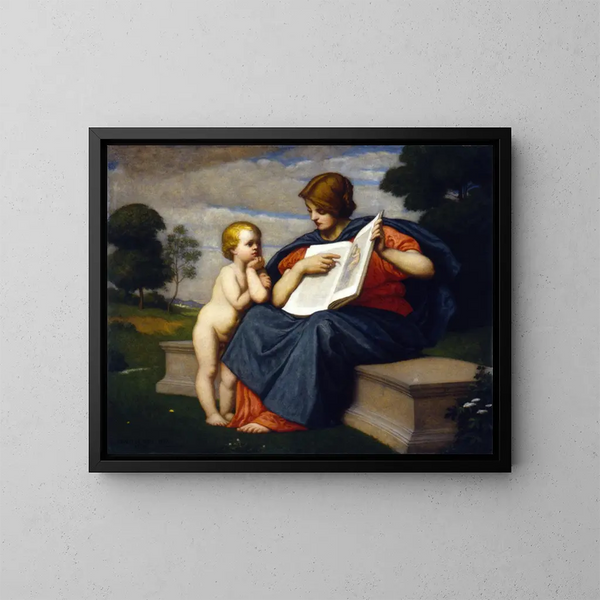 Boek van afbeeldingen - Kenyon Cox — ingelijst kunstwerk aan de muur