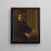 Portret van M. Wiley - Kenyon Cox — ingelijst kunstwerk aan de muur