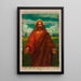 Studie voor Christus - Kenyon Cox — ingelijst kunstwerk aan de muur