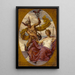 Studie voor een fresco aan de US Custom House Cleveland OH Het Handel dat eer betuigt aan de haven van Cleveland - Kenyon Cox — ingelijst kunstwerk aan de muur