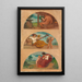Le Progrès de la civilisation La Forge Commerce et Éducation étude de fresque Capitole d'État Des Moines Iowa - Kenyon Cox — ingelijst kunstwerk aan de muur