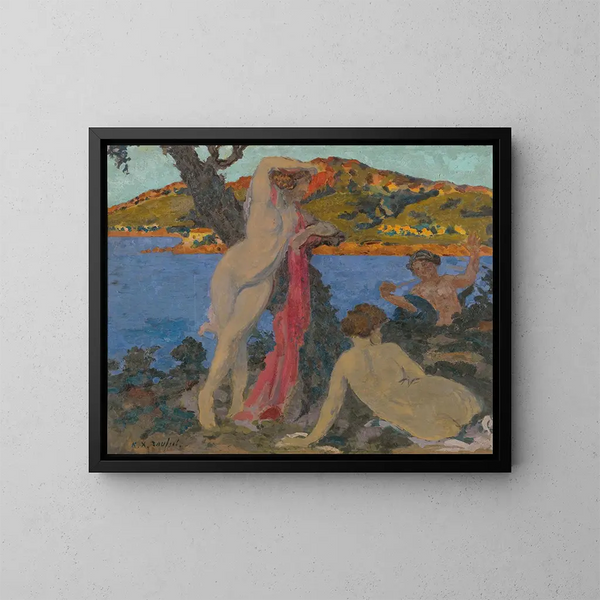 in the Mediterranean - Ker Xavier Roussel — framed artwork on a wall