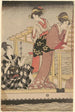 Vangst met een vierarmig net Yotsu Deami, linkercomponent van het triptiek - Kitagawa Utamaro — weergave van het kunstwerk