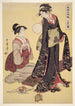 Jbon no zu Image de la classe supérieure - Kitagawa Utamaro — weergave van het kunstwerk