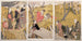 Het talud bij Mimeguri - Kitagawa Utamaro — weergave van het kunstwerk