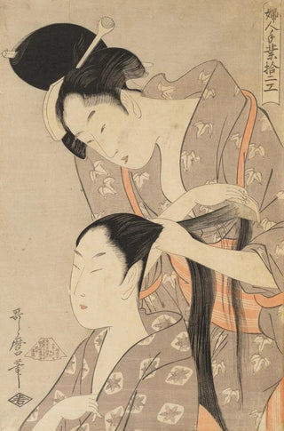 Kitagawa Utamaro - The Hairdresser.webp